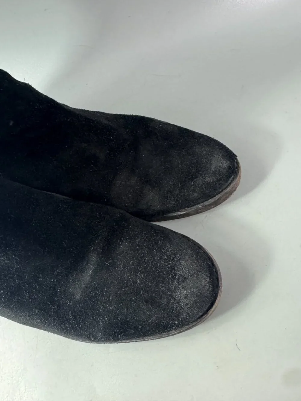 FRYE Women’s Alton Chelsea Ankle Boots Black Leather Block Heels Boho Western 10